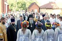 Открытие епархиального детско-молодежного лагеря