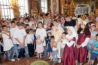 Открытие епархиального детско-молодежного лагеря