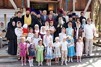 Открытие епархиального детско-молодежного лагеря