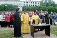 Освящение креста в&nbsp;Дороховском