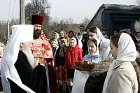 Архипастырский визит в&nbsp;субботу Светлой седмицы