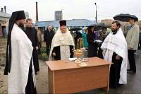 Начало строительства храма на&nbsp;Щелковском&nbsp;хлебозаводе