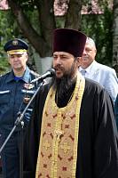 Отправка колонны МЧС с гуманитарным грузом