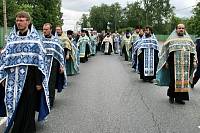 Встреча крестного хода в&nbsp;Орехово-Зуевском благочинии
