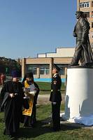 Открытие памятника маршалу авиации И.И. Борзову в Шатуре