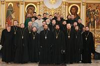 Собрание Епархиального отдела по&nbsp;взаимодействию с&nbsp;Вооруженными силами и&nbsp;правоохранительными учреждениями