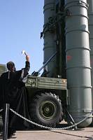 Освящение зенитно-ракетного комплекса