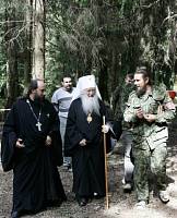 Митрополит Ювеналий посетил православный лагерь «Дружина»