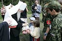 Митрополит Ювеналий посетил православный лагерь «Дружина»