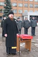 Принятие присяги в День милиции