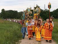 Крестный ход в Обухово