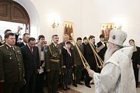 Освящение храма в Военно-техническом университете