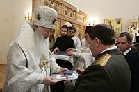 Освящение храма в Военно-техническом университете