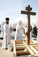 Освящение храма в Медвежьих Озерах