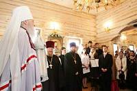 Освящение храма в Медвежьих Озерах