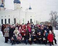 Рождественский праздник в селе Казанском