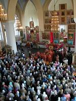 Пребывание мощей св. вмч. Георгия в Щелково