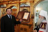 Освящение храма Казанской иконы Божией Матери в селе Петровское