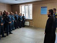 Освящение пожарной части №33 г. Шатура