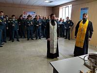 Освящение пожарной части №33 г. Шатура
