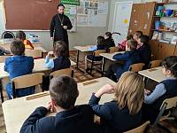 Посещение школы-интерната для детей с ОВЗ