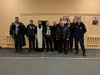 Освящение спортивного зала в поселке Черусти