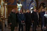Встреча с офицерами в Богоявленском соборе Ногинска