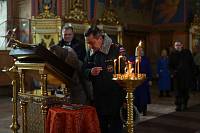 Встреча с офицерами в Богоявленском соборе Ногинска