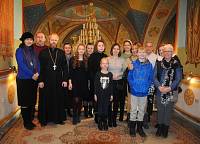 Делегация из США в Троицком соборе г. Щелково