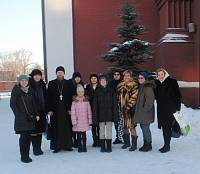 Делегация из США в Троицком соборе г. Щелково