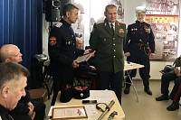 Казачий круг в Троицком храме Реутова