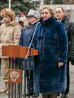 Открытие памятников первым женщинам - Героям Советского Союза в г. Щелково