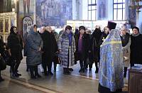 Гости в Богородицерождественском соборе г. Орехово-Зуево