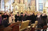 Гости в Богородицерождественском соборе г. Орехово-Зуево