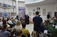 Открытие выставки-конкурса детского рисунка «Вифлеемская звезда» в г. Щелково