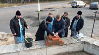 Закладка храма в честь Иоанна Предтечи в г. Рошале