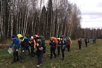 Поход балашихинских школьников по Подмосковью