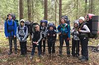 Поход балашихинских школьников по Подмосковью