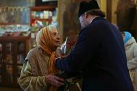 90-летие казначея Покровского храма села Воскресенское А.И. Лежневой