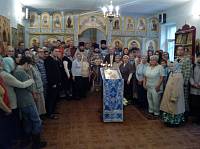 Престольный праздник в Иверском храме г. Орехово-Зуево