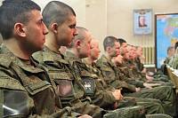 Встреча священника с военнослужащими г.о. Богородский