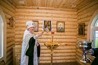 Освящение часовни в честь блаженной Матроны Московской на территории АО «Газпром космические системы» г. Щелково