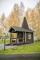 Освящение часовни в честь блаженной Матроны Московской на территории АО «Газпром космические системы» г. Щелково