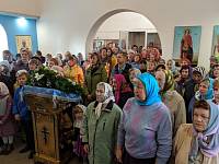 Престольный праздник в Покровском храме села Кривандино
