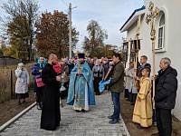 Престольный праздник в Покровском храме села Кривандино