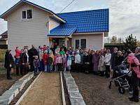 Престольный праздник в Покровском храме села Кривандино