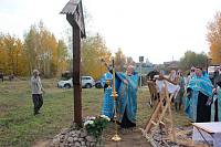 Молебен в деревне Мишнево