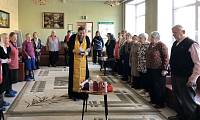 Соборование в отделении дневного пребывания в Железнодорожном
