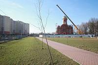 Освящение креста для Князь-Владимирского храма в Балашихе