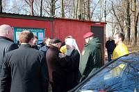 Освящение креста для Князь-Владимирского храма в Балашихе